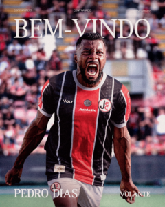 JEC ANUNCIA A CONTRATAÇÃO DO VOLANTE PEDRO DIAS